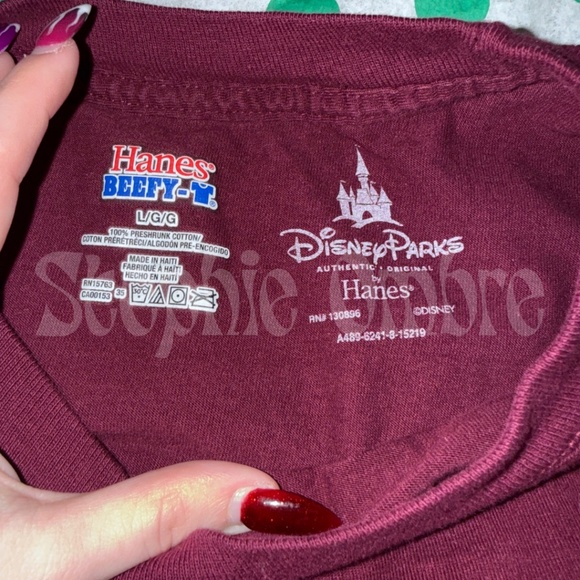 VTG Walt Disney World Mickey Mouse Christmas Red Sweater - L - Picture 2 of 2